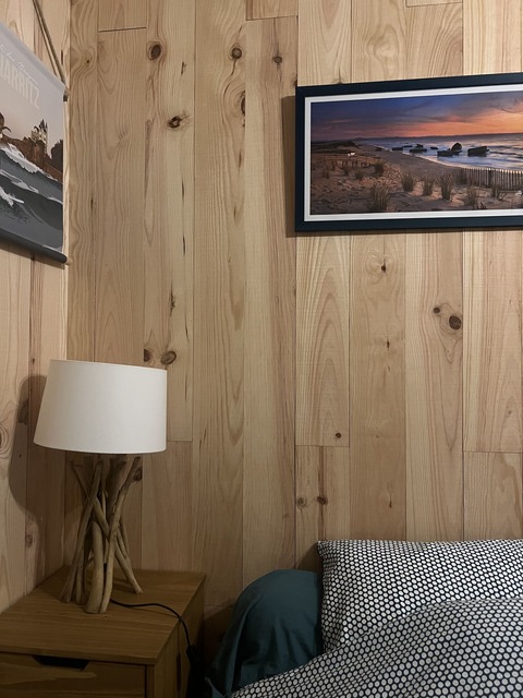 Volige rainures et languettes en pin maritime (volige mi bois)