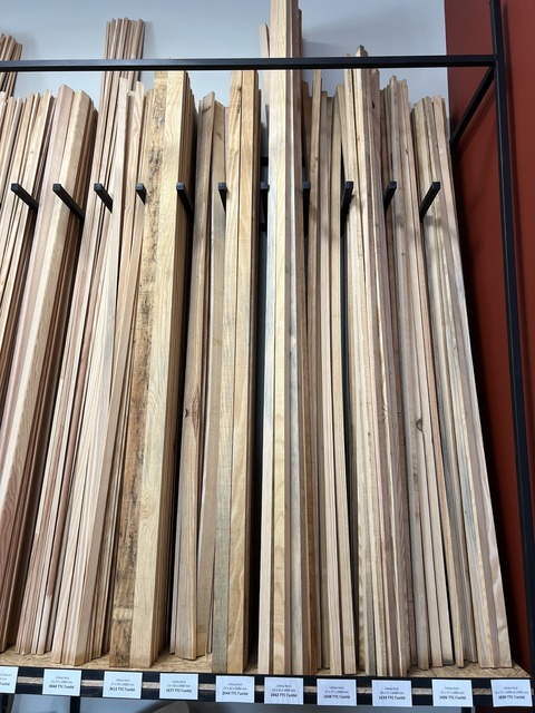 Lambourde et liteau pin maritime