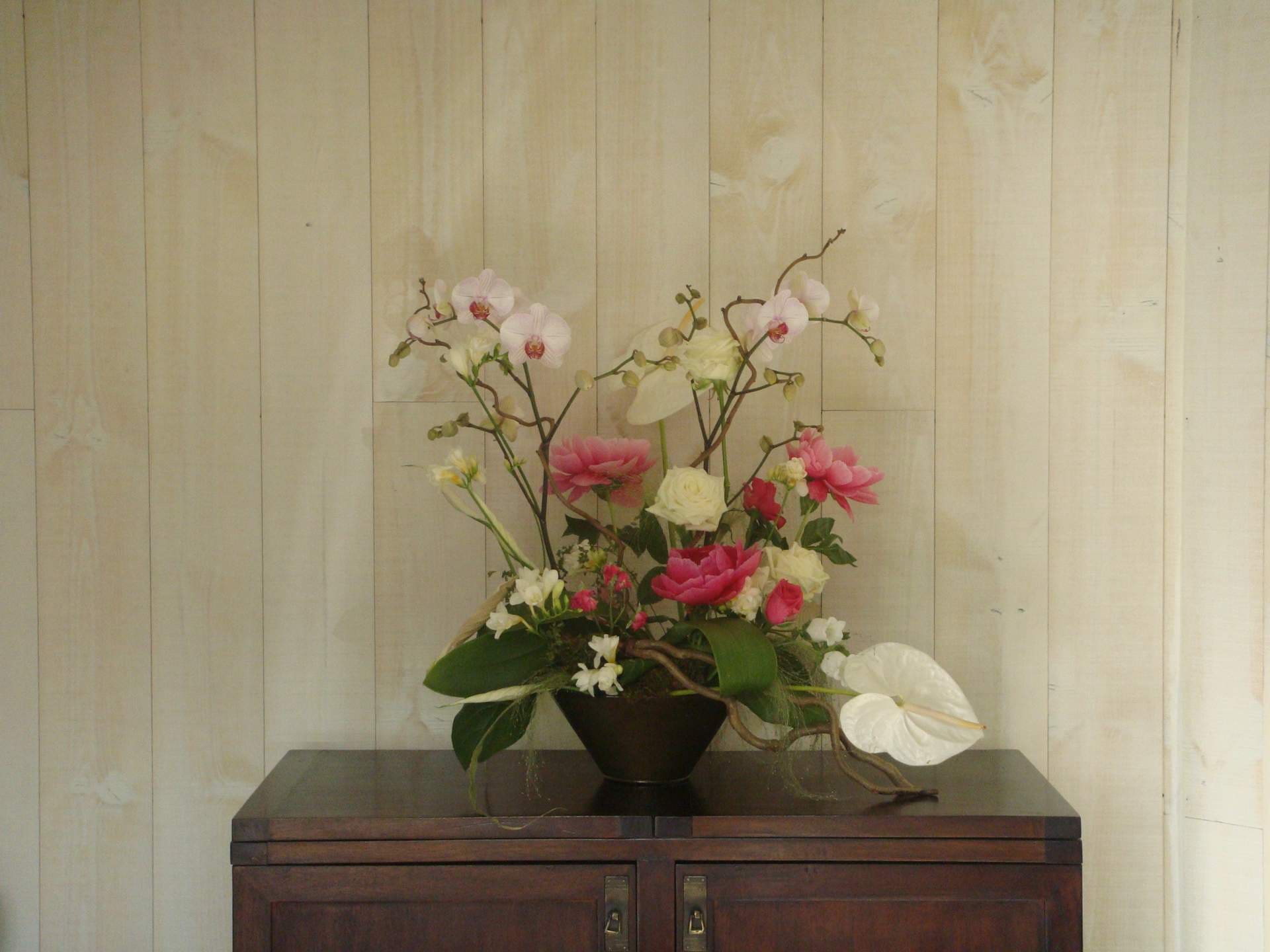 Avec peinture céruse blanche