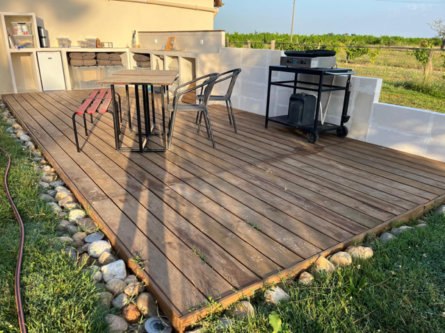 Lame de terrasse casteljalousaine