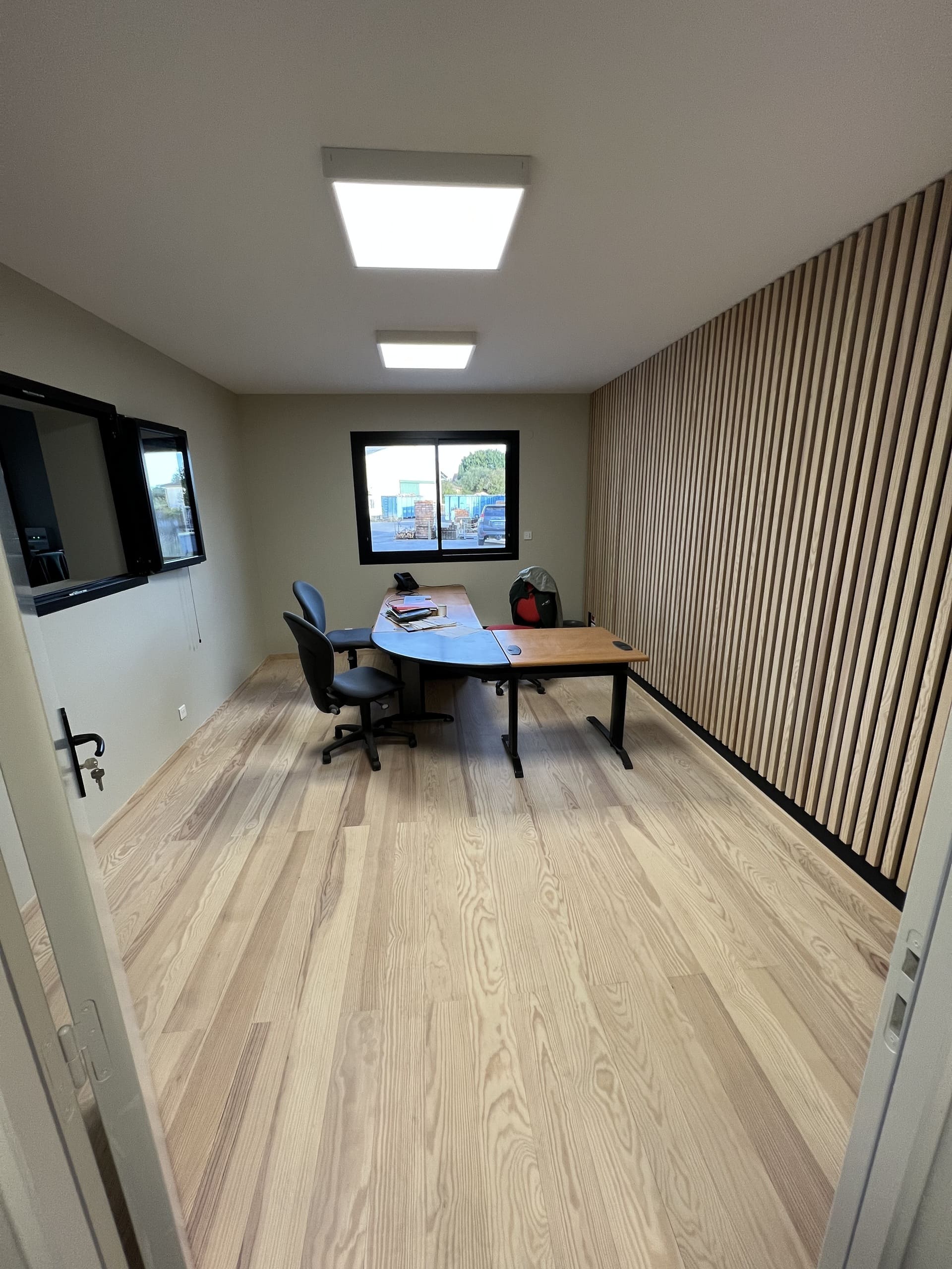 Parquet sans nœud pin maritime