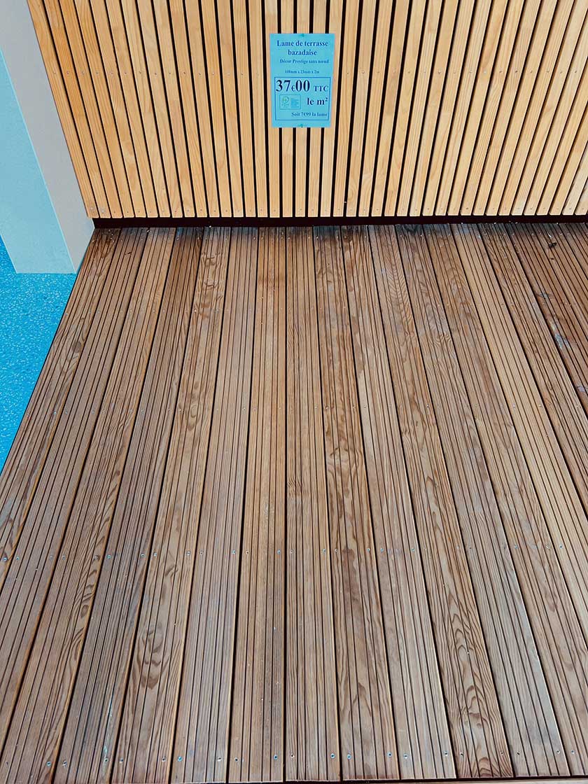 Pin maritime traité autoclave classe 4