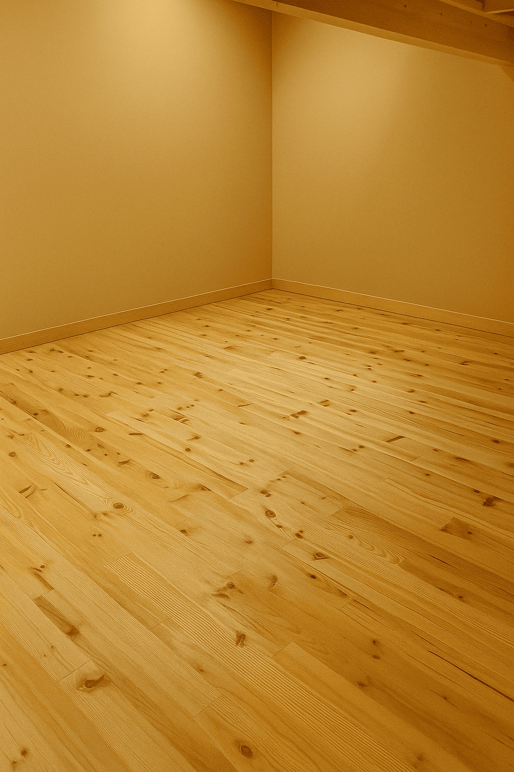 Parquet noueux pin maritime