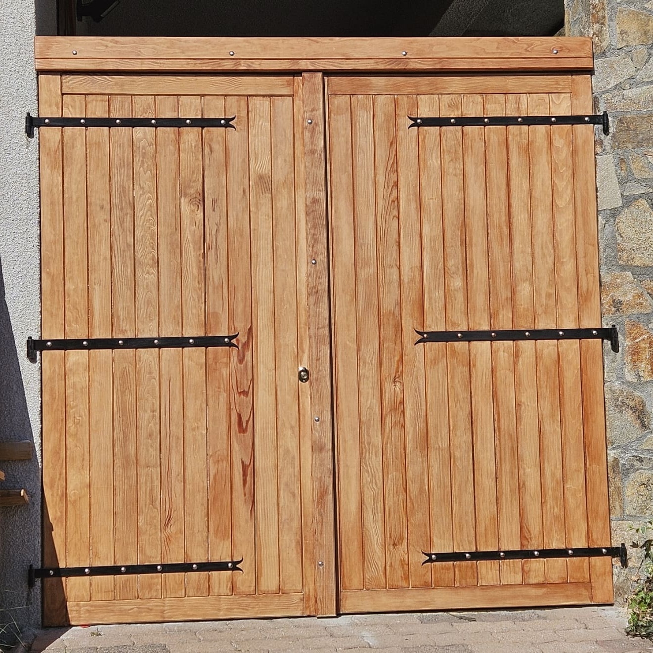 Lame à volet en pin des landes