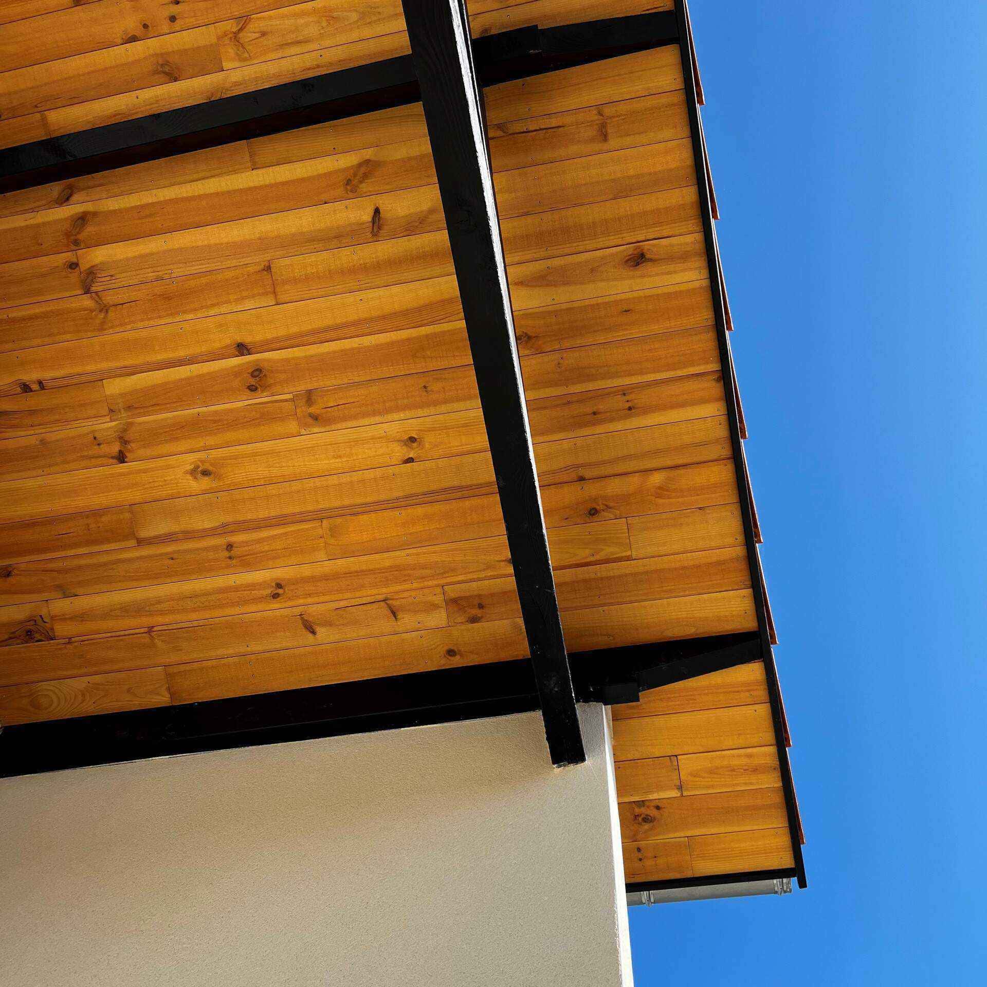 Volige rainures et languettes en pin maritime (volige mi bois)